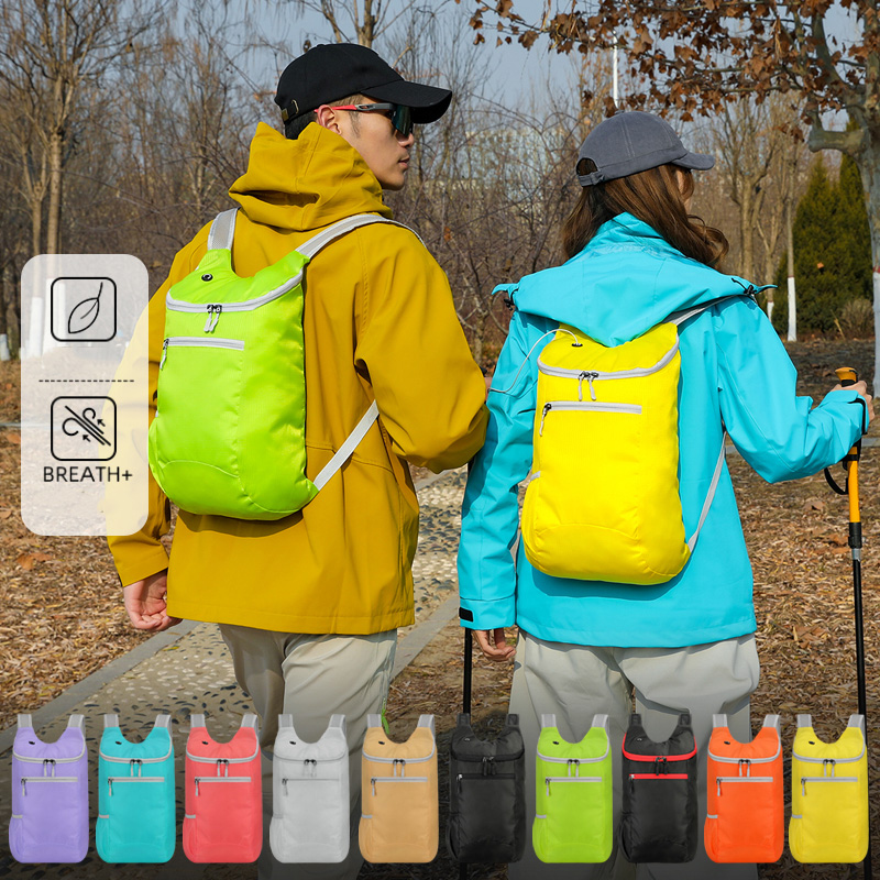 Foldable Backpack Small - Lightweight Nylon Outdoor Sports Backpack Unisex