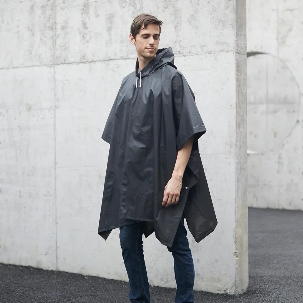 Rain Cover Backpack - Multifunctional Raincoat Universal Men Transparent Raincoat