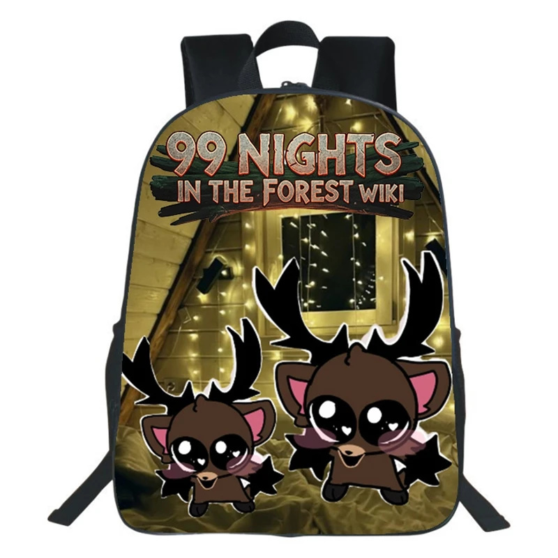School Backpack Teen - 99 Nights In The Forest Game