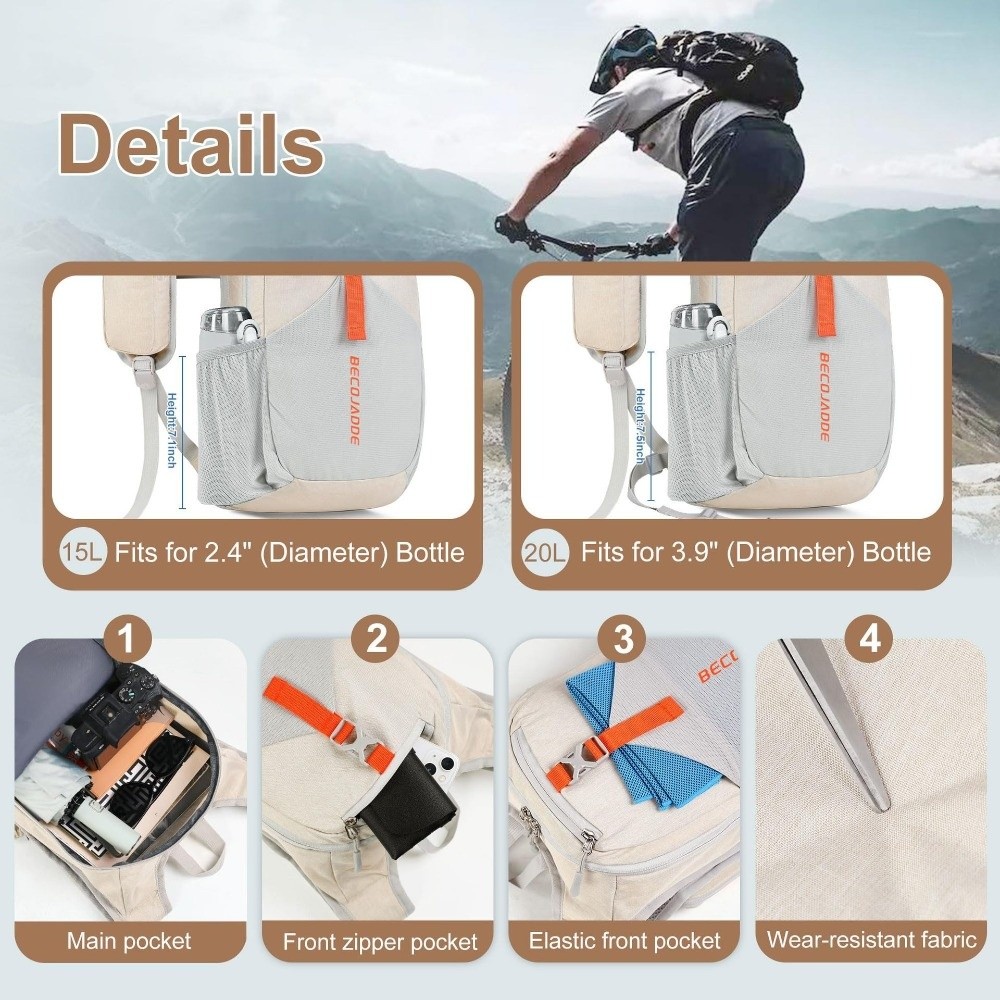 15L Hiking Backpack Foldable L - Foldable Backpack Small review and price