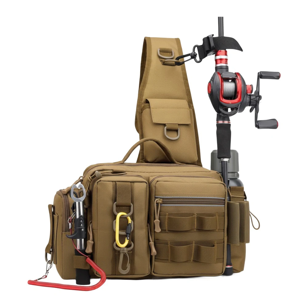 Fishing Backpack with Rod Hold - Hiking Backpack Waterproof review and price