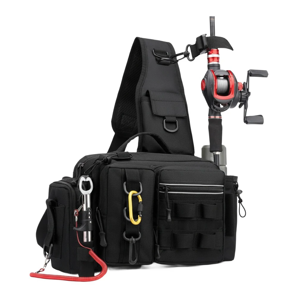 Fishing Backpack with Rod Hold - Hiking Backpack Waterproof review and price