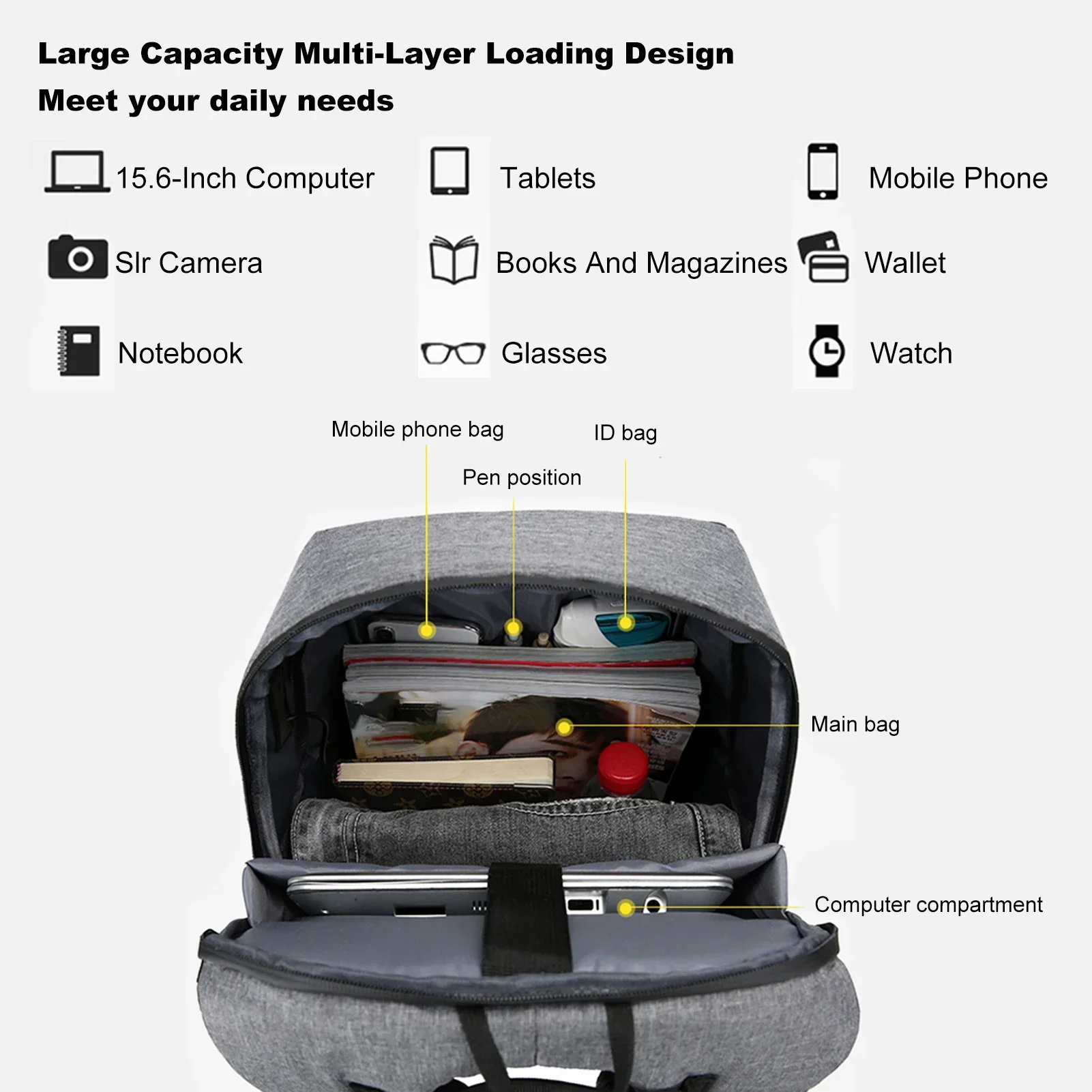 Laptop Backpack for 17 Inch La - Fashion Backpack Women review and price