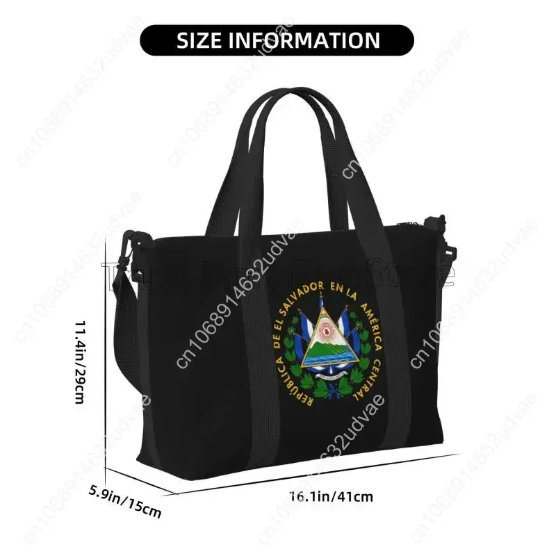El Salvador Flag Print Duffel  - School Backpack Teen review and price