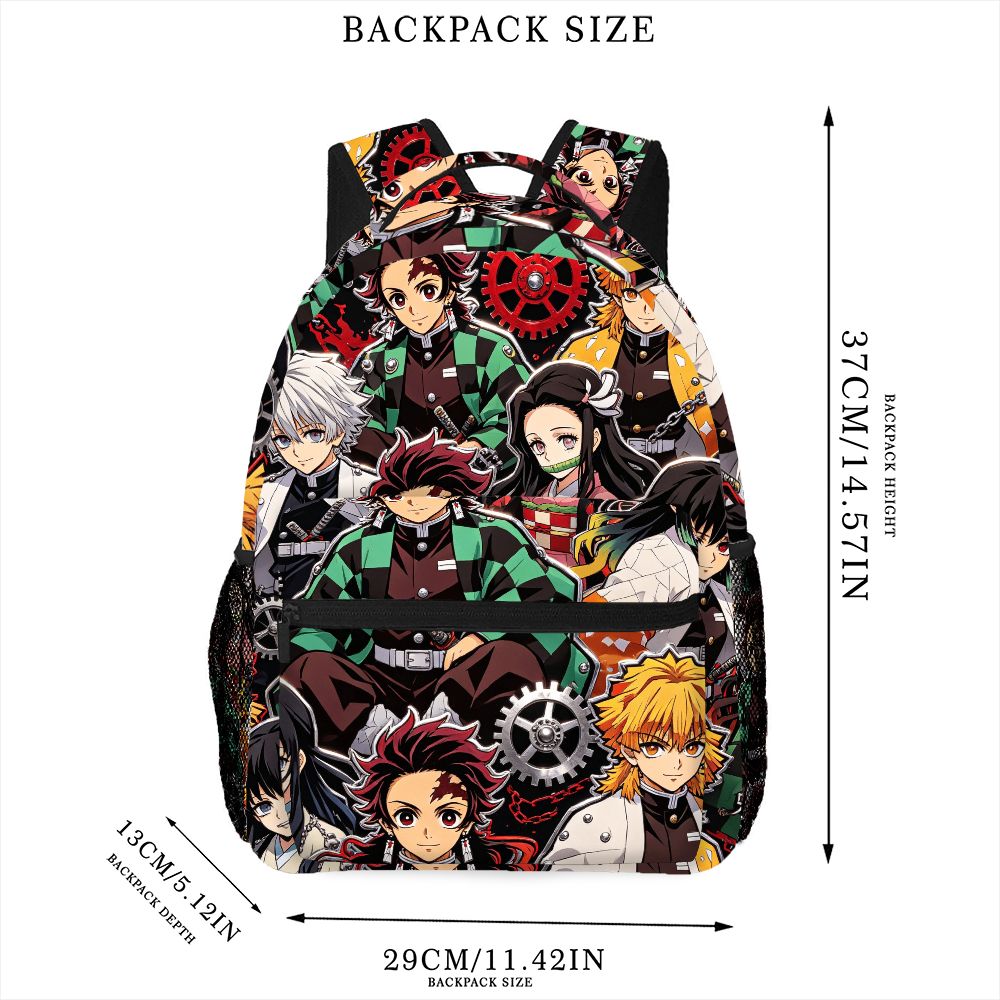 Demon Slayer Anime Backpack Ta - School Backpack Teen review and price