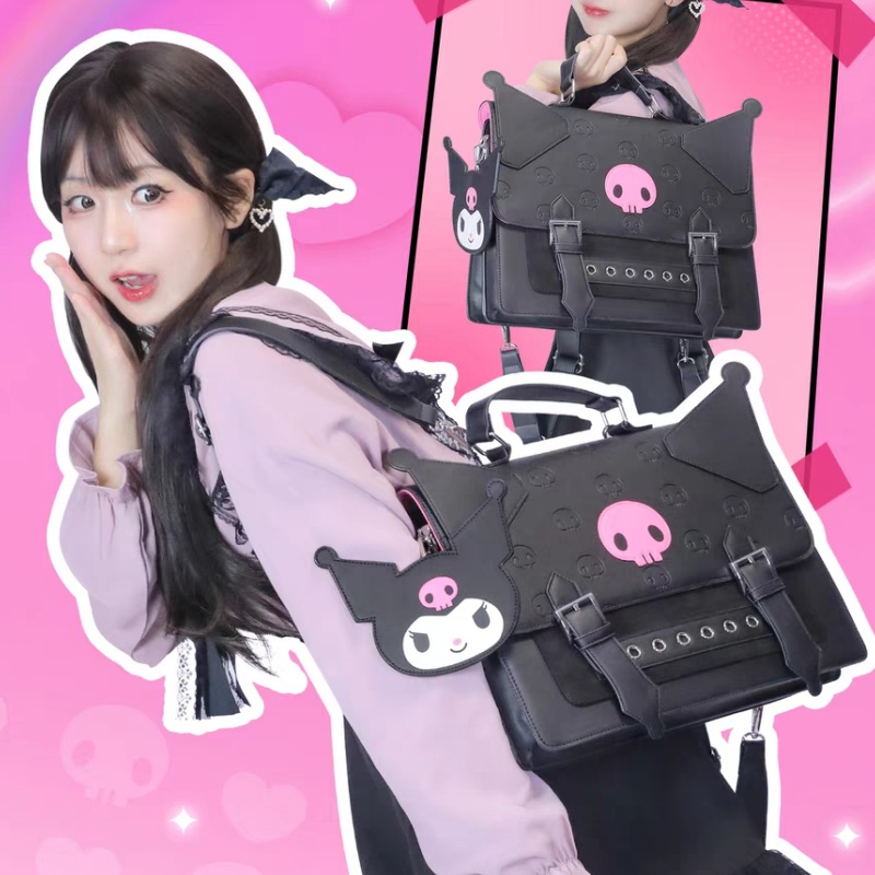 New Hot Kuromi Crossbody Bag N - School Backpack Teen review and price