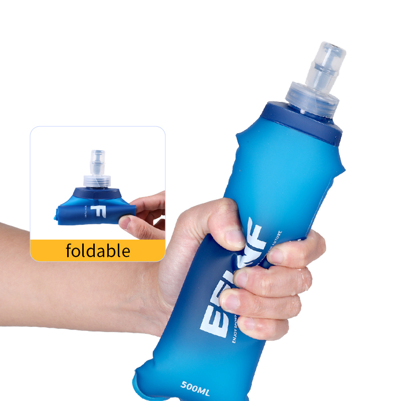 500ml Collapsible Water Bottle - Hydration Pack Outdoor review and price