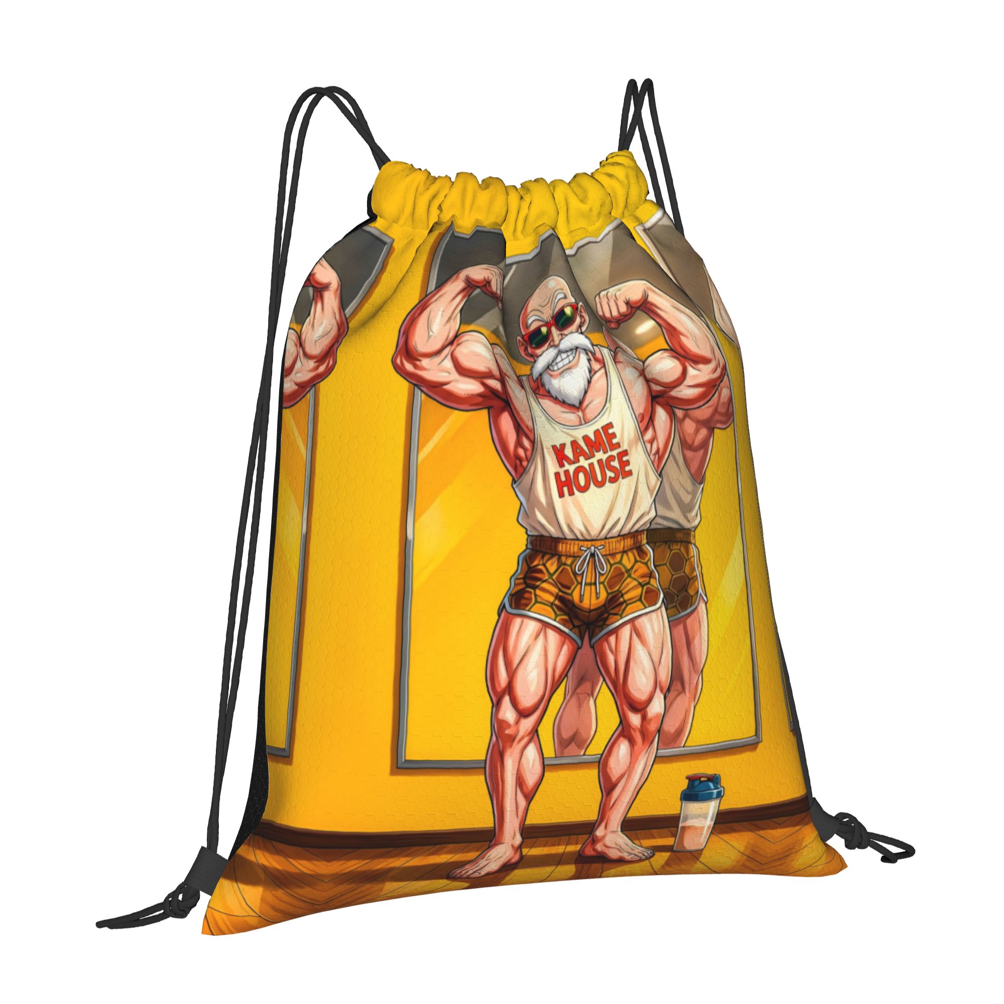 Custom Masters Roshis Drawstri - Drawstring Gym Bag review and price