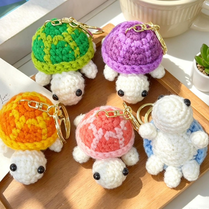 Hand Crocheted Turtle Keychain - Mini Backpack Purse review and price