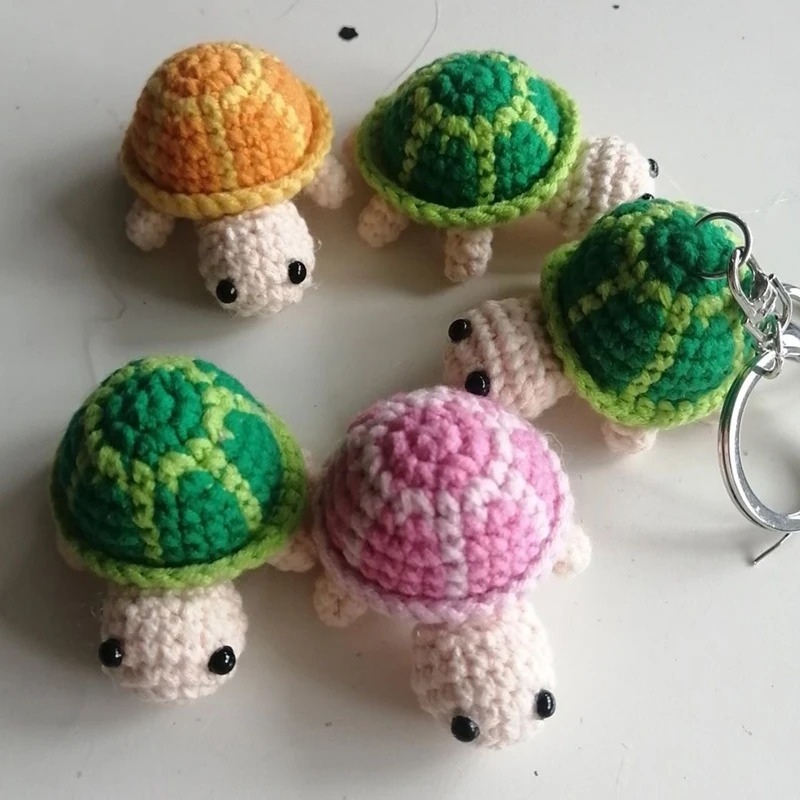 Hand Crocheted Turtle Keychain - Mini Backpack Purse review and price
