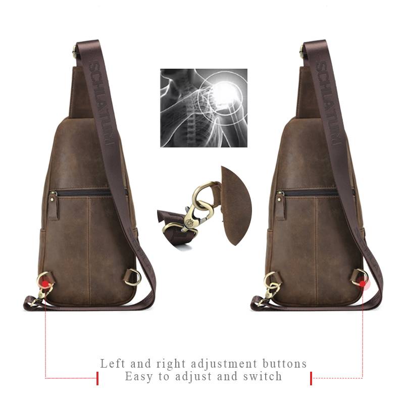 SCHLATUM 100%Genuine Leather C - Leather Backpack Vintage review and price