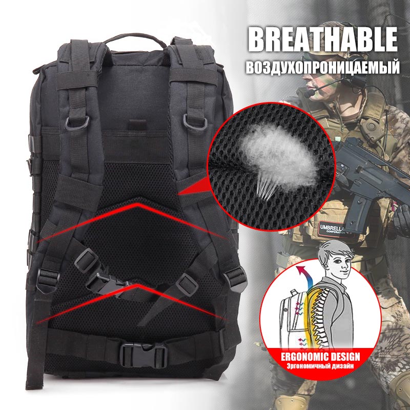 AA 60L Army Military Tactical  - Urban Backpack Tactical review and price
