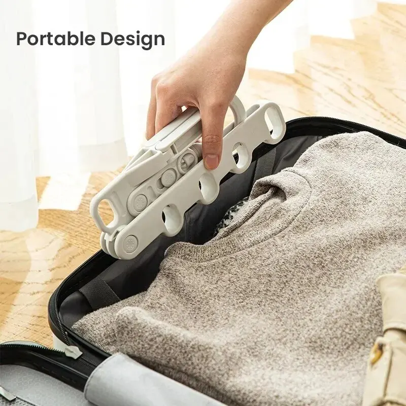 5-Hole Portable Clothes Hanger - Foldable Backpack Small review and price