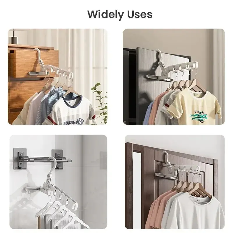5-Hole Portable Clothes Hanger - Foldable Backpack Small review and price