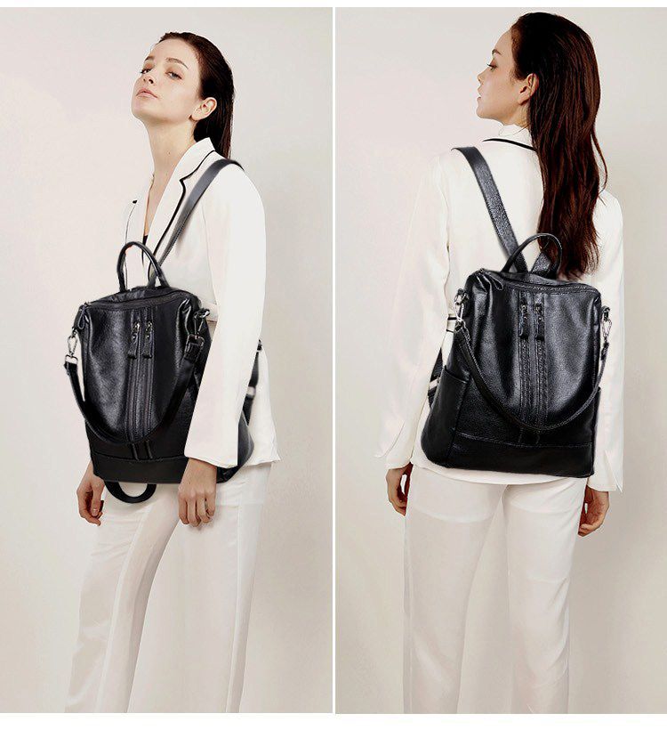 Women Soft Leather Backpack Sc - Canvas Backpack Casual review and price