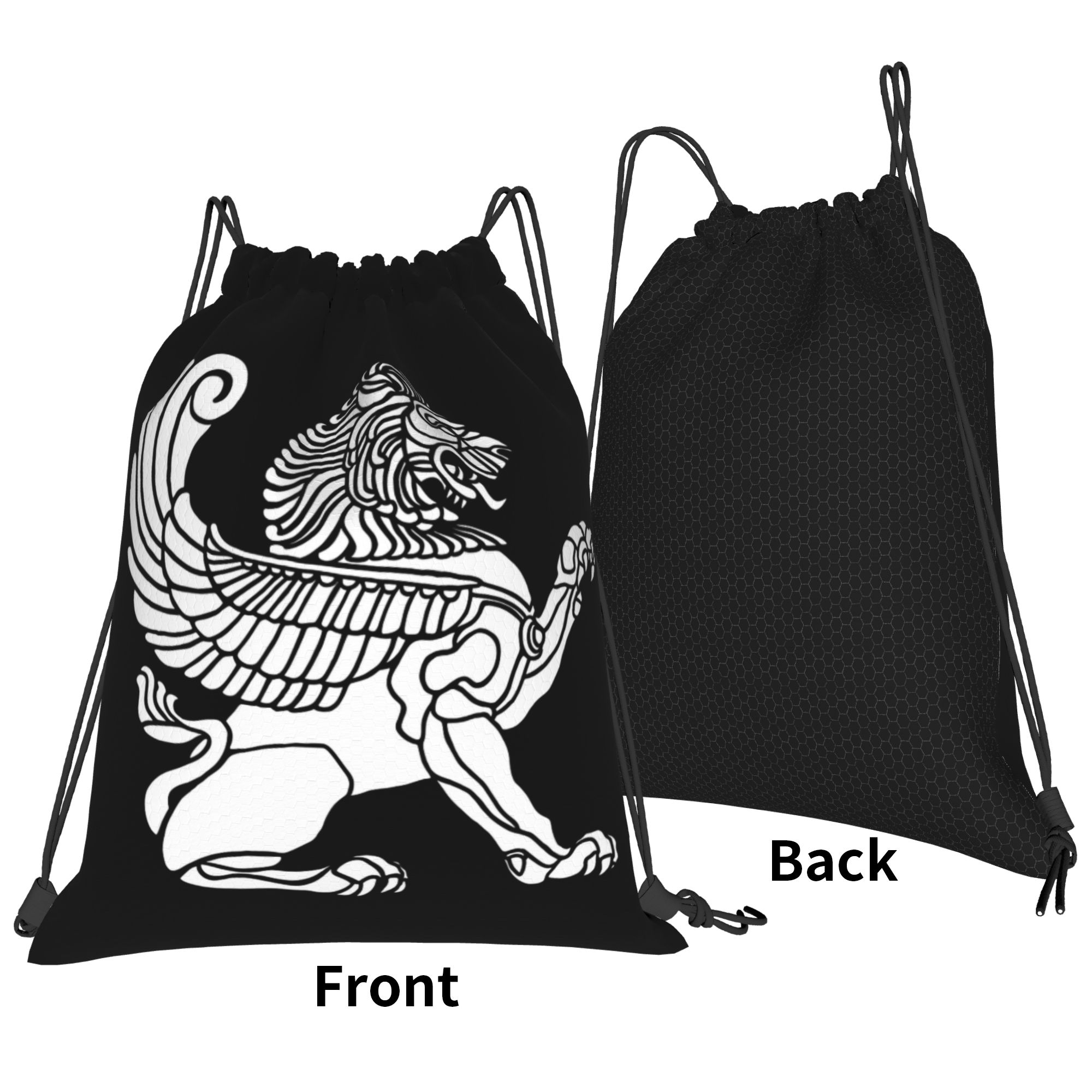 Persian Lion Iranian Iran Pers - Drawstring Gym Bag review and price