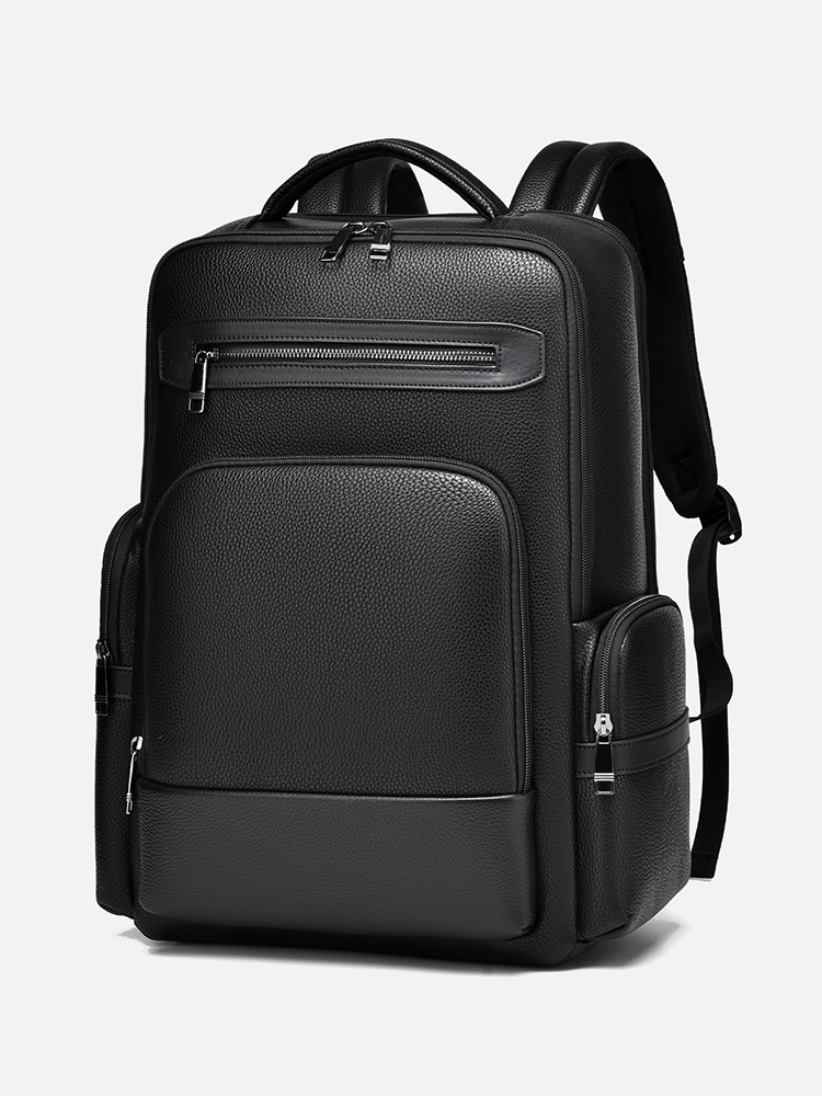 Men's Fashion Backpack PU Leat - Laptop Backpack 15.6 review and price
