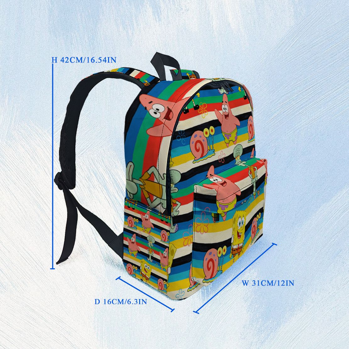 SpongeBob SquarePants Striped  - School Backpack Teen review and price