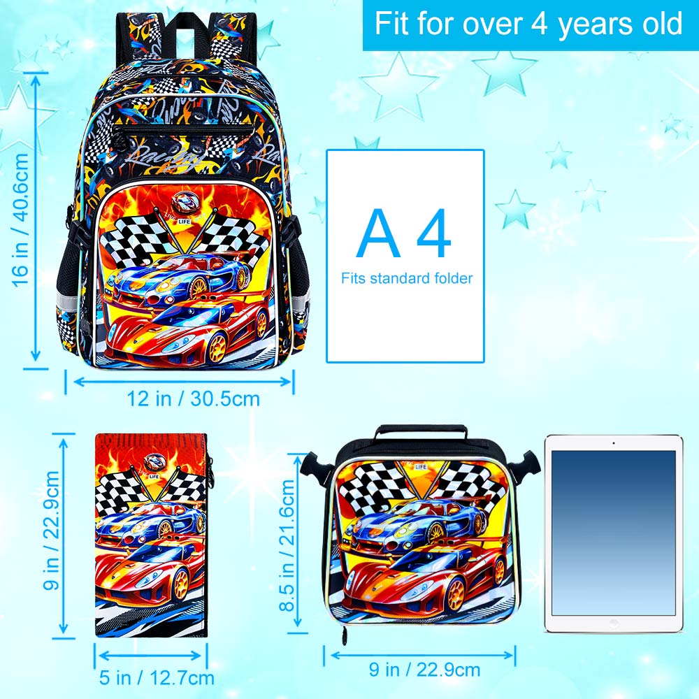 Bookbag for Kids Boys, 3PCS Ba - Hydration Pack Outdoor review and price