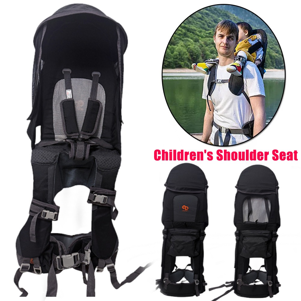 Infant Shoulder Saddle Carrier - Rain Cover Backpack review and price
