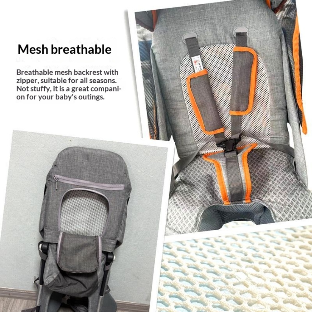 Infant Shoulder Saddle Carrier - Rain Cover Backpack review and price