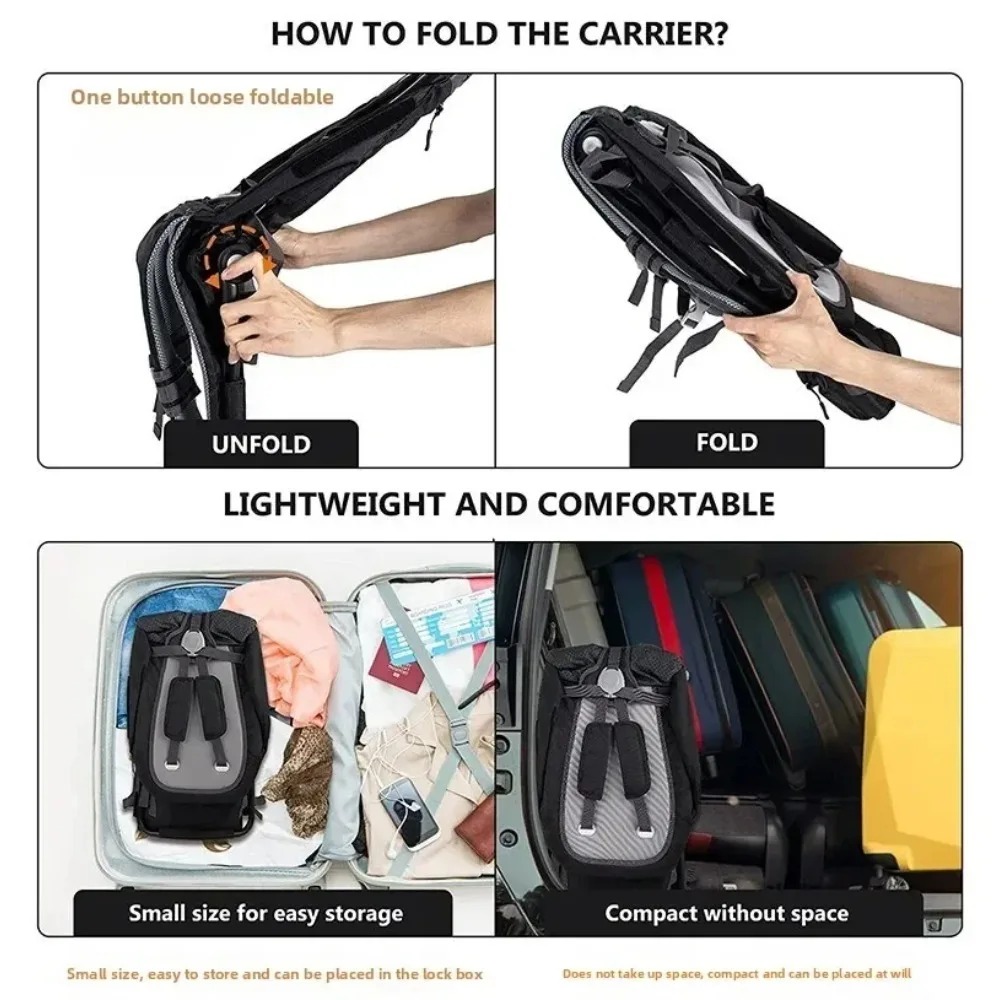 Infant Shoulder Saddle Carrier - Rain Cover Backpack review and price