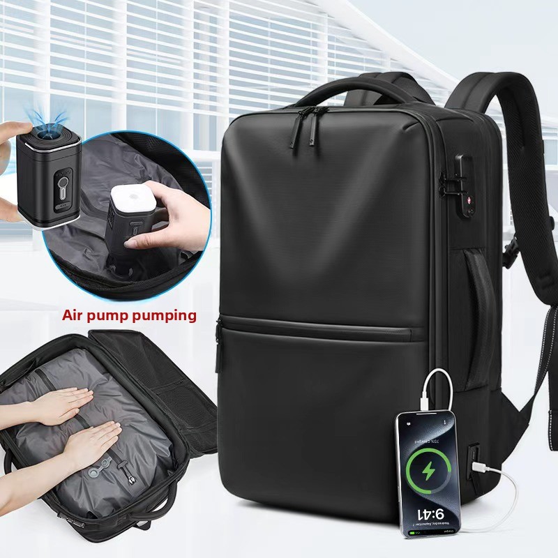 Waterproof Expandable Travel B - Business Backpack Brief review and price