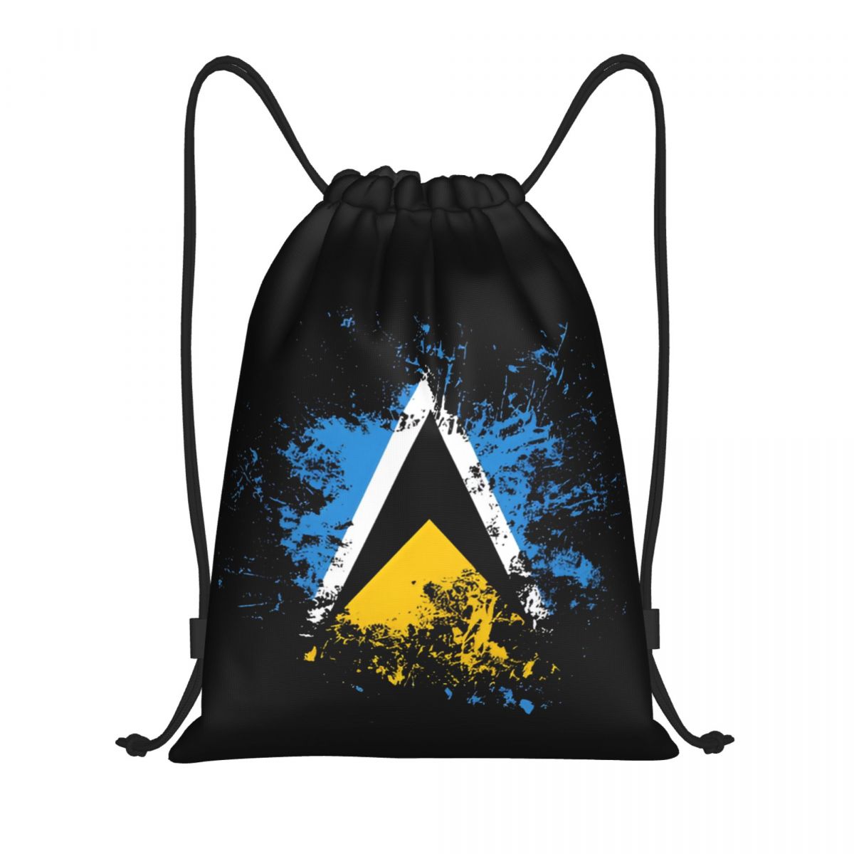 Saint Lucia Country Flag Water - Drawstring Gym Bag review and price