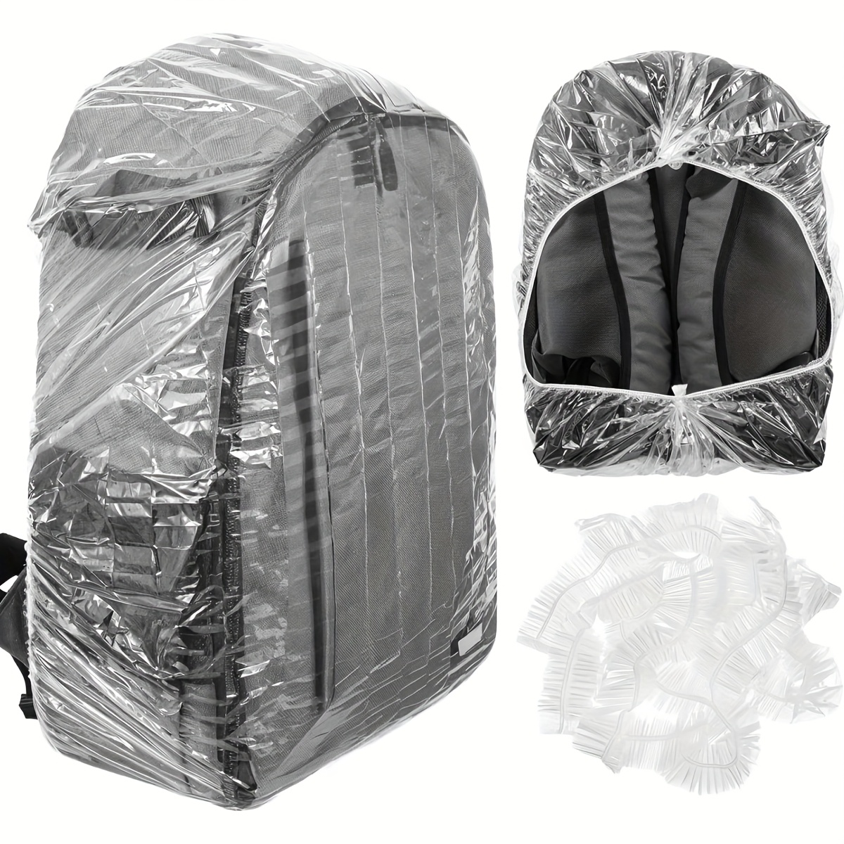 10Pcs Elastic Disposable Backp - Rain Cover Backpack review and price