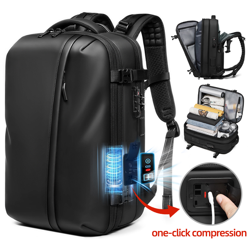 Men Travel Backpack One Click  - Travel Backpack Anti Theft review and price