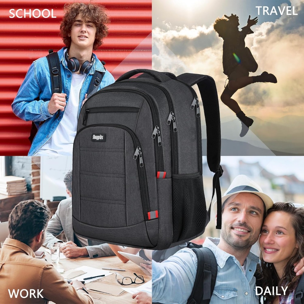 Men's School Backpack for Teen - Laptop Backpack 15.6 review and price
