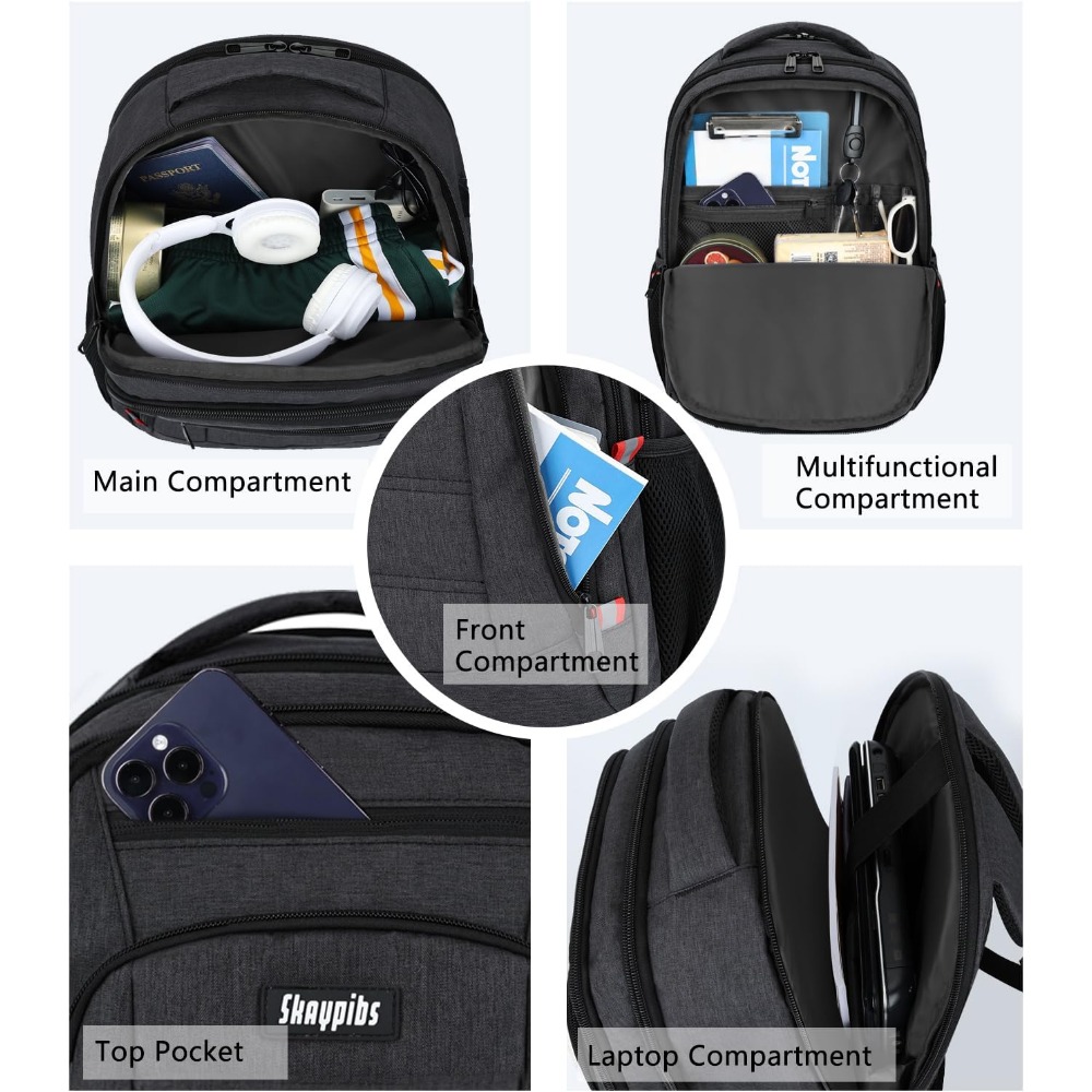 Men's School Backpack for Teen - Laptop Backpack 15.6 review and price