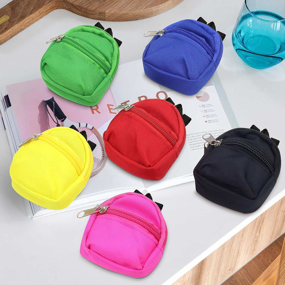 Double-Shoulder Zipper Small C - Mini Backpack Purse review and price