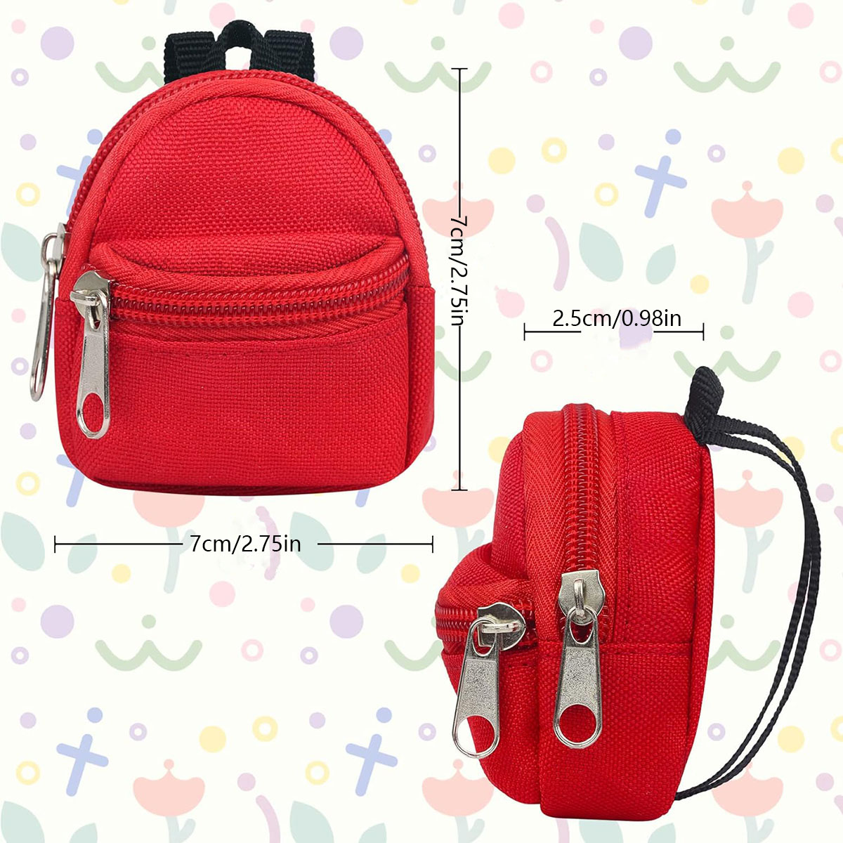 Double-Shoulder Zipper Small C - Mini Backpack Purse review and price