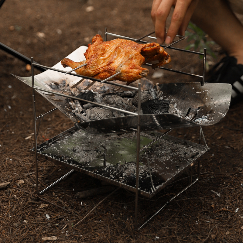 Wood Burning Camping Stove Por - Foldable Backpack Small review and price